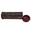 Wooden Vintage Wine Box Round Wine Storage Box Flasks Wine Gift Box  Decorative Case