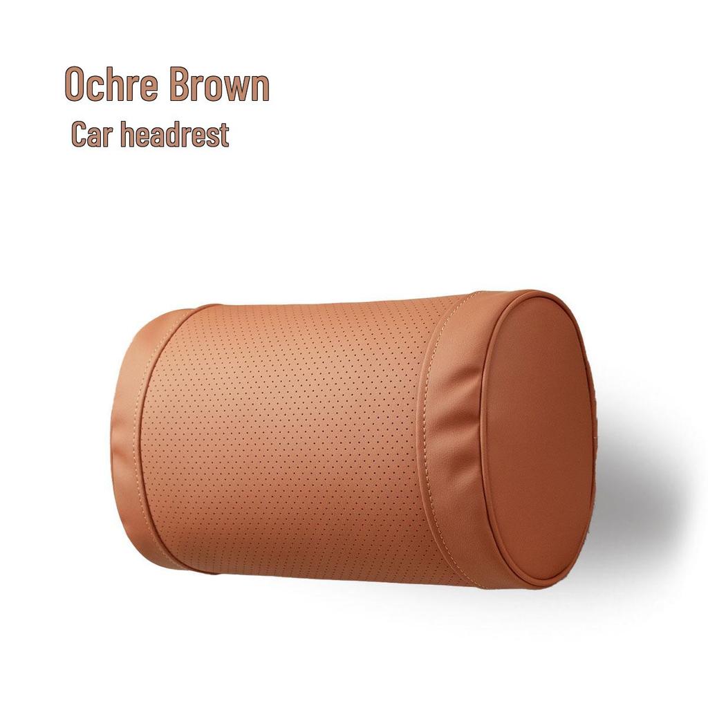 Универсальный комплект подголовника и поясничной поддержки для автомобиля на все четыре сезона - регулируемые подушки для шеи и спины.