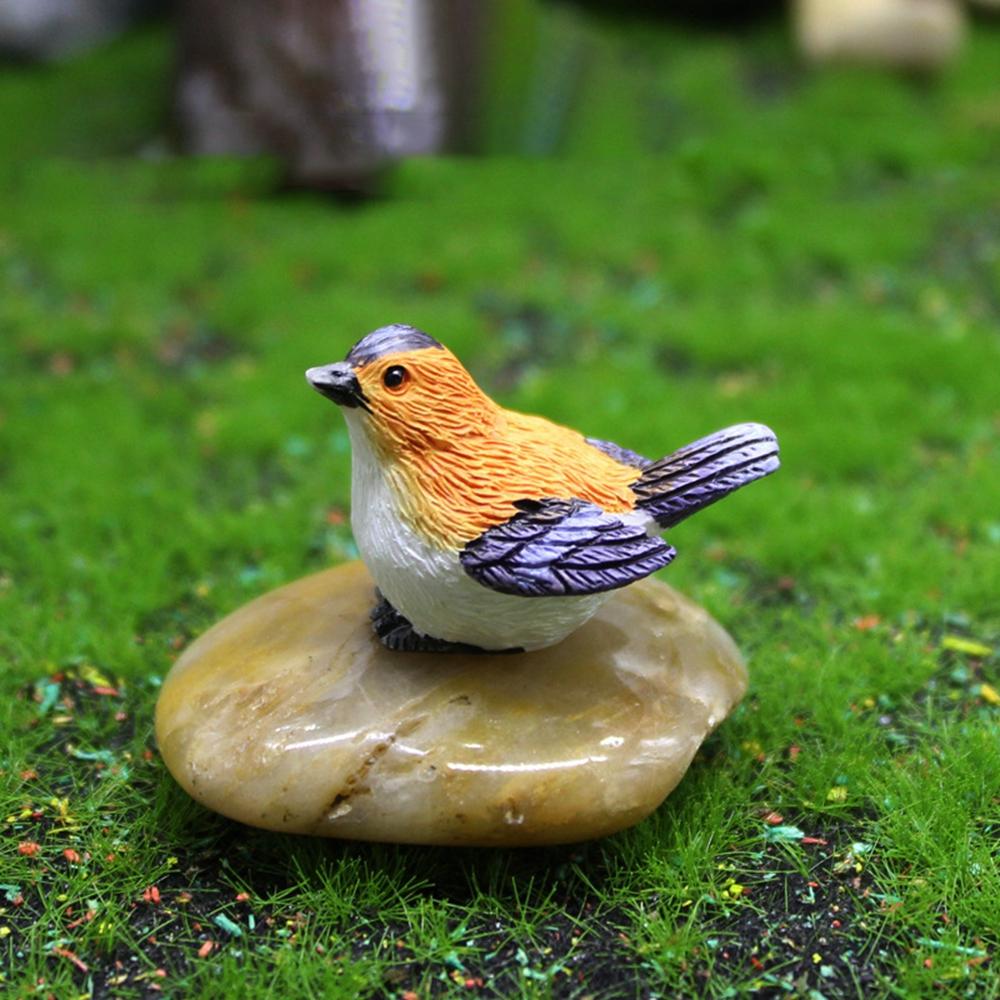 Ornaments Dollhouse Little Birds Home Decor Micro Landscape Fairy Garden Decor Miniature Figurines