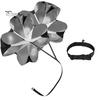 Adjustable Webbing Parachute Resistance Waistband Wear-resistant Good Tenacity Reusable Portable Running Landing Umbrella Speed Training Acceleration