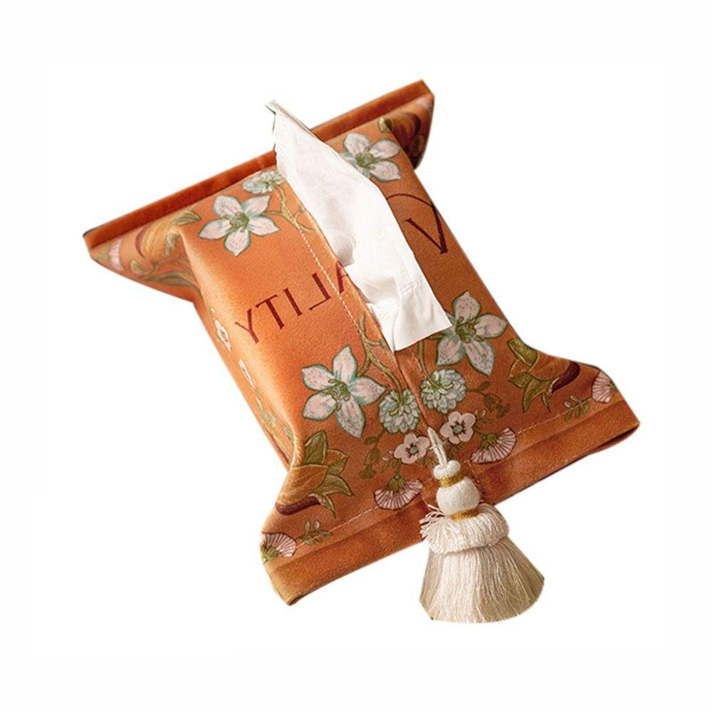 Прямоугольный держатель для салфеток, американская коробка для салфеток, креативная плюшевая сумка для салфеток, офис