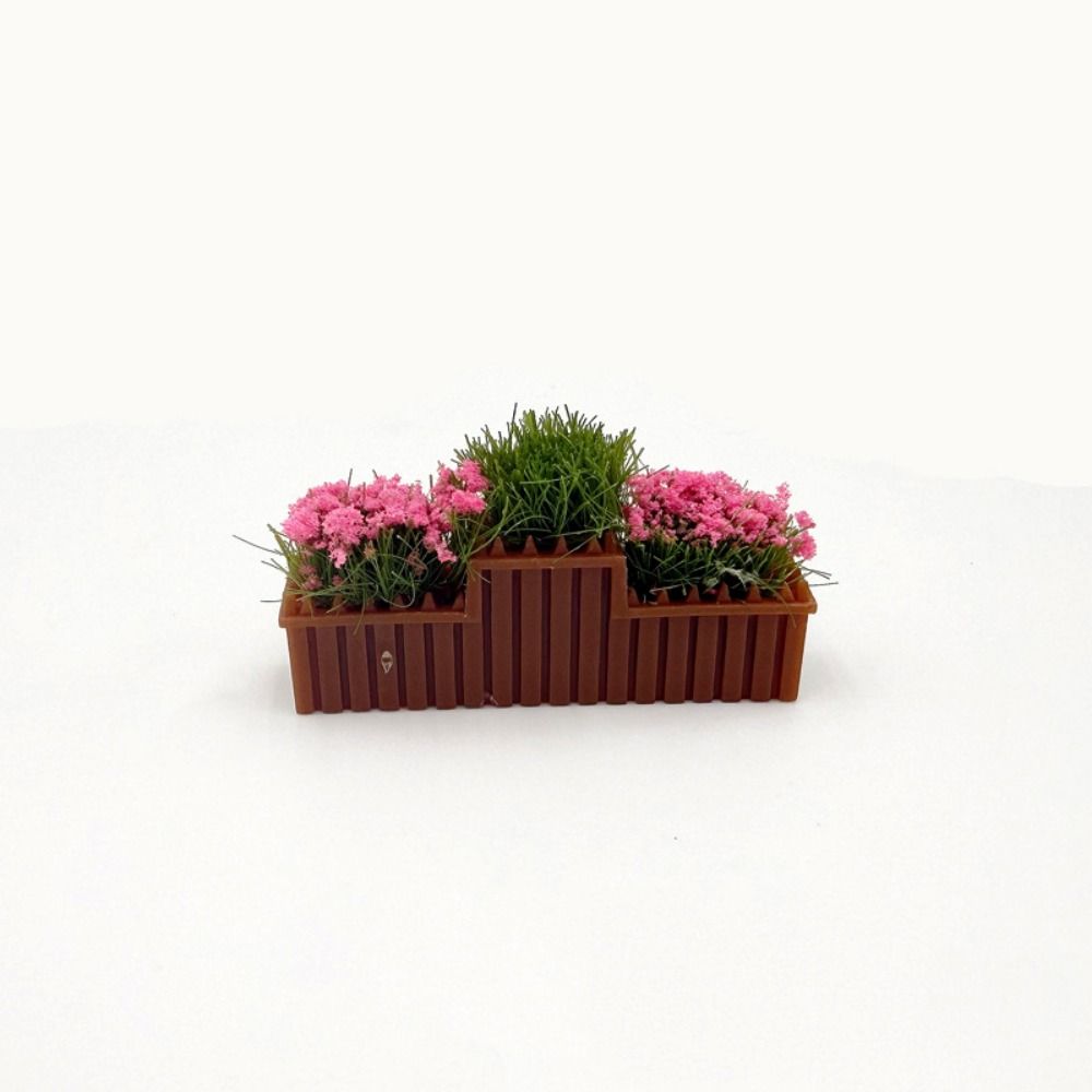 10 Colors Cherry Blossom Flowers 1:12 Scale Garden Lifelike Artificial Flower Doll House Decor