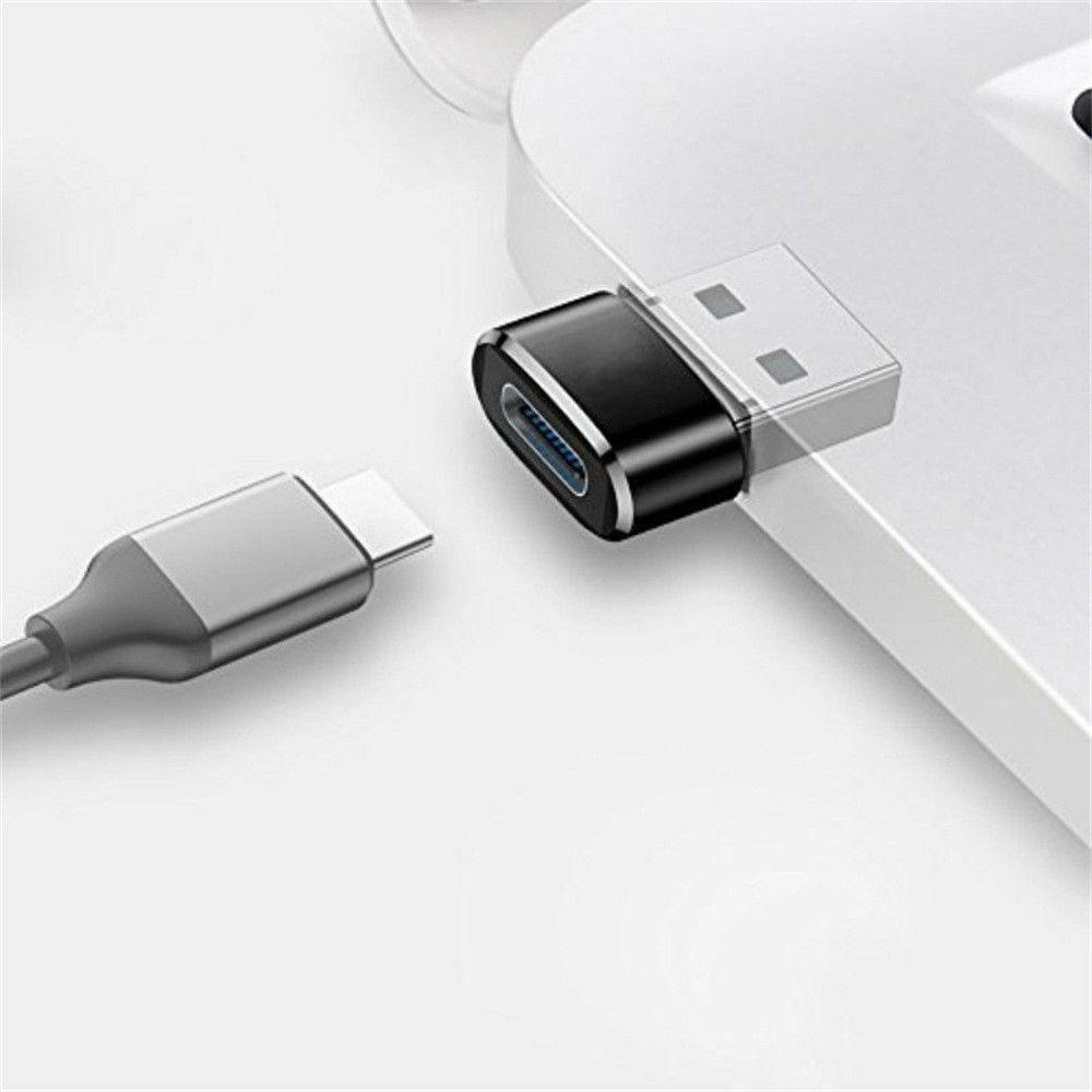 2 шт. USB 3.0 A папа на Type-C мама зарядный адаптер конвертер разъем