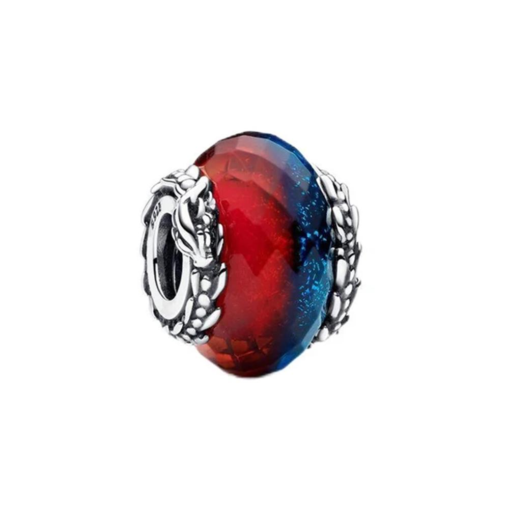 Новые бусины Fine Shield Серия Dragon Cool Шармы Подходят к Оригинальному Браслету Diy Женские Украшения Подарок Подвеска-Молоток Аксессуары