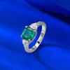 Импортное кольцо Pargreen Diamond с бриллиантом 2 карата, высоким содержанием углерода, огранкой «Цветок льда», для ежедневного ношения