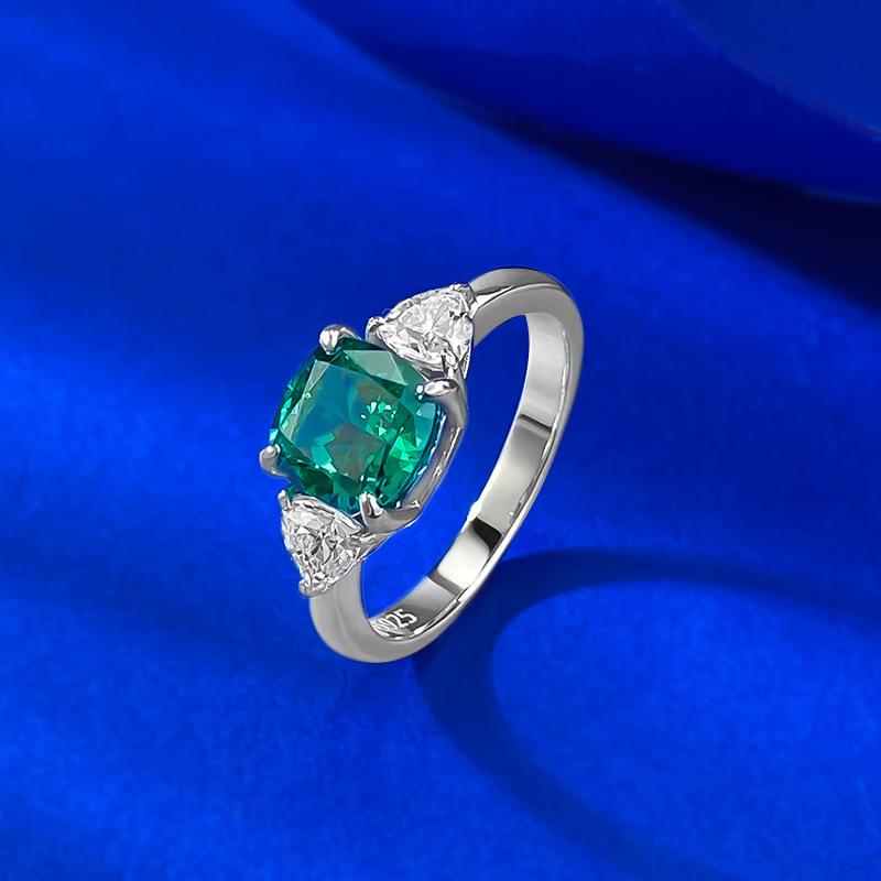 Импортное кольцо Pargreen Diamond с бриллиантом 2 карата, высоким содержанием углерода, огранкой «Цветок льда», для ежедневного ношения
