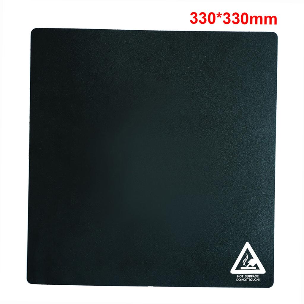 Наклейка на нагревательный стол Tronxy, Поверхность для печати, Высокотемпературостойкая 255*255мм 10.0*10.0дюймов для горячего стола 3D-принтера