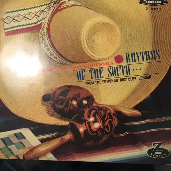 7inch Record EDMUNDO ROS  HIS ORCHESTRA  Rhythms Of The South Z1003 LONDON Japan Latin Used