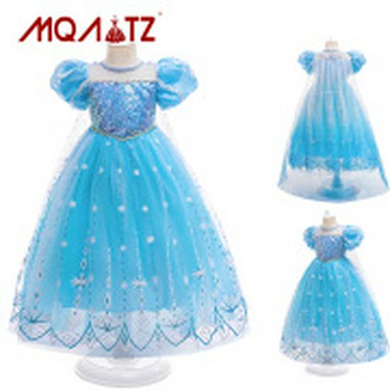 Платье принцессы-единорога с пышной юбкой для девочек - Летний наряд для выступления на фортепиано