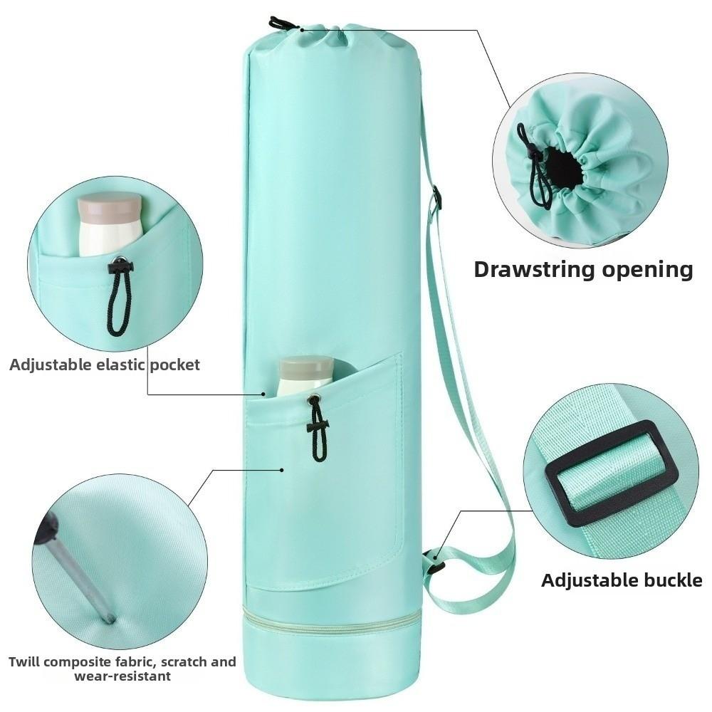 Adjustable Strap Fitness Mat Carrier Large Capacity Gym Yoga Bag Yoga Mat Storage Bag Sports Yoga