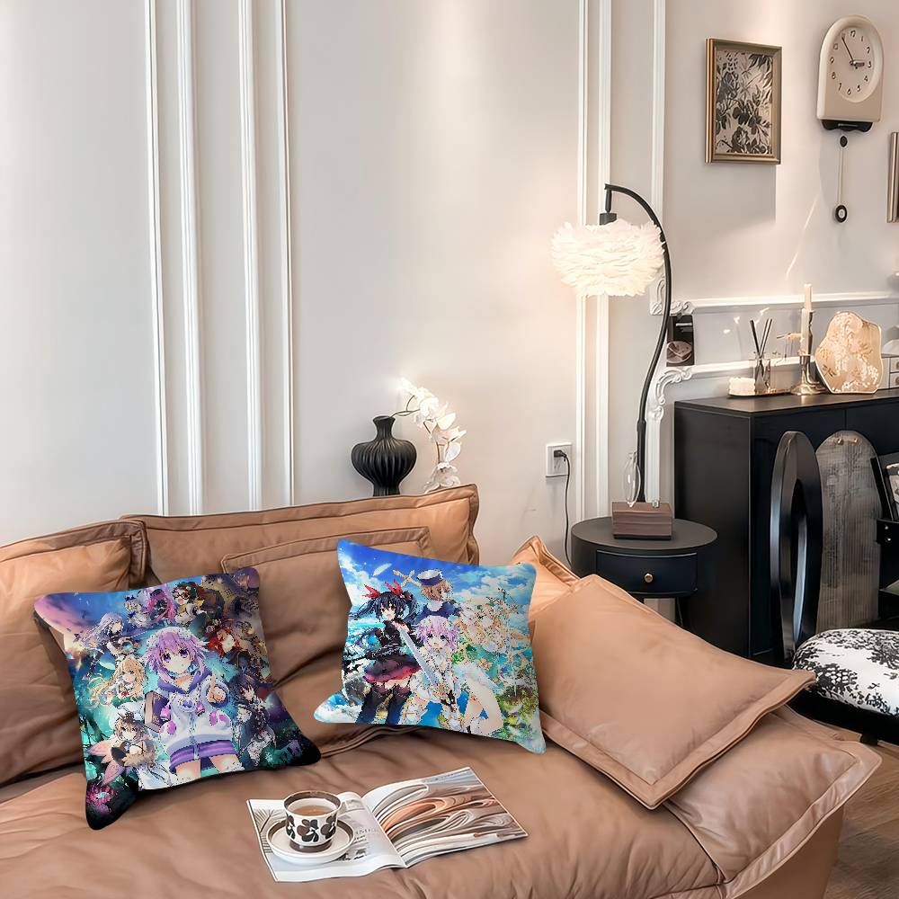 H-Гиперизмерение N-Нептуния Наволочка Съемная Моющаяся Наволочка – Всесезонный Мягкий Лен