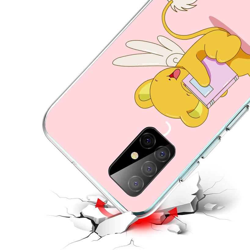 Cardcaptor Sakura Cute Magical Girl Phone Case For Samsung Galaxy A52 A32 A22 A12 A51 A31 A50S A30S A20S A10S Note 20 Ultra 10 P
