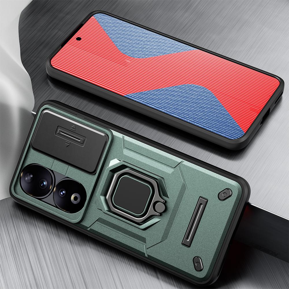 KEYSION Противоударный защитный чехол для Honor 90 90 Lite 5G, защитное кольцо для объектива камеры, чехол-подставка для телефона для Huawei Honor 90 5G