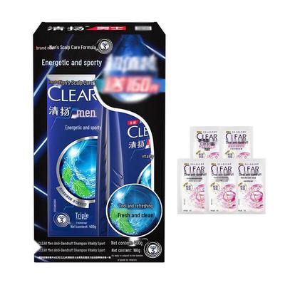 Шампунь Clear Men против перхоти, Vitality Sport Мята
