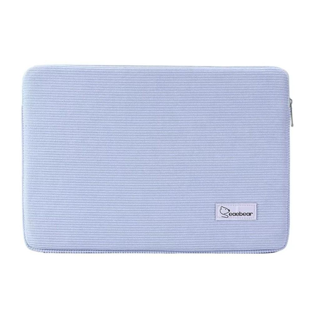 Corduroy Laptop Cover Large Capacity Computer Bag Laptop Bag Suitable for 11-13 15-15.6 Inch