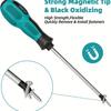 Набор магнитных отверток Professional Cushion Grip 5 плоских и 4 крестовых отвертки с противоскользящим покрытием для ремонта