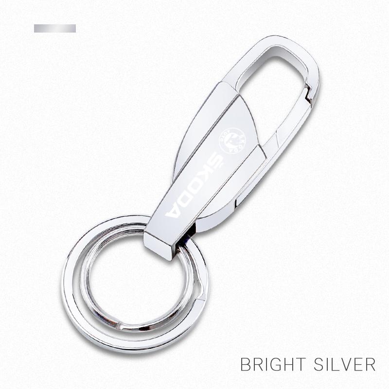 BBHW3 Jewelry gift for car keychain bracket with buckle For New Skoda Octavia Kodiaq Fabia Superb Karoq Yeti Rapid Mk3 Vrs