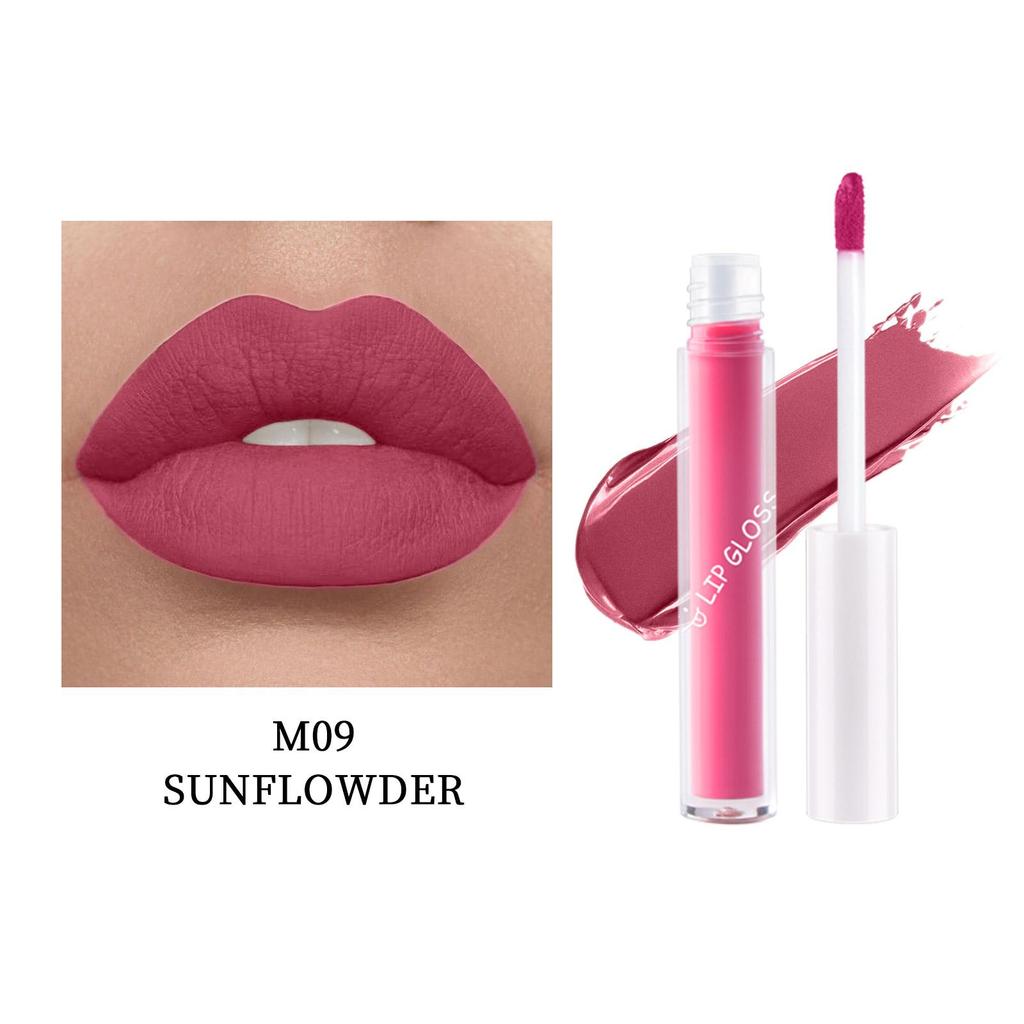 LAMUSELAND Keep Smile Водостойкая матовая жидкая помада, долговечная антипригарная чашка, блеск для губ, пухлое масло для макияжа губ, 1,5 г