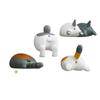 Cartoon Cute Cat Butt Shape Resin Magnetic Refrigerator Decoration For Gifts