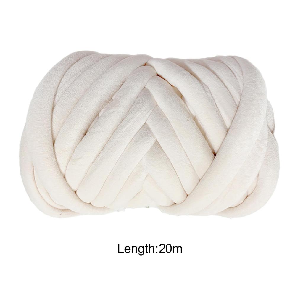 Толстая пряжа для плетения ручная вязка моющаяся длина вязания 20 м объемная пряжа для ручного вязания