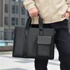 Мужская сумка-портфель большая вместимость сумка через плечо