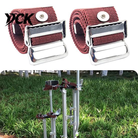 Replacement Leg Straps For Drywall Stilts 2Pcs Adjustable Nylon Band Stilt for Men Women Part Fixation Strap Kit Practical Set