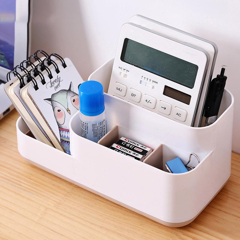 Настольный ящик для хранения Ящик для хранения косметики Ящик для хранения с отделениями Ящик для туалетного столика Контейнер Коробка для мелочей Коробка для косметики