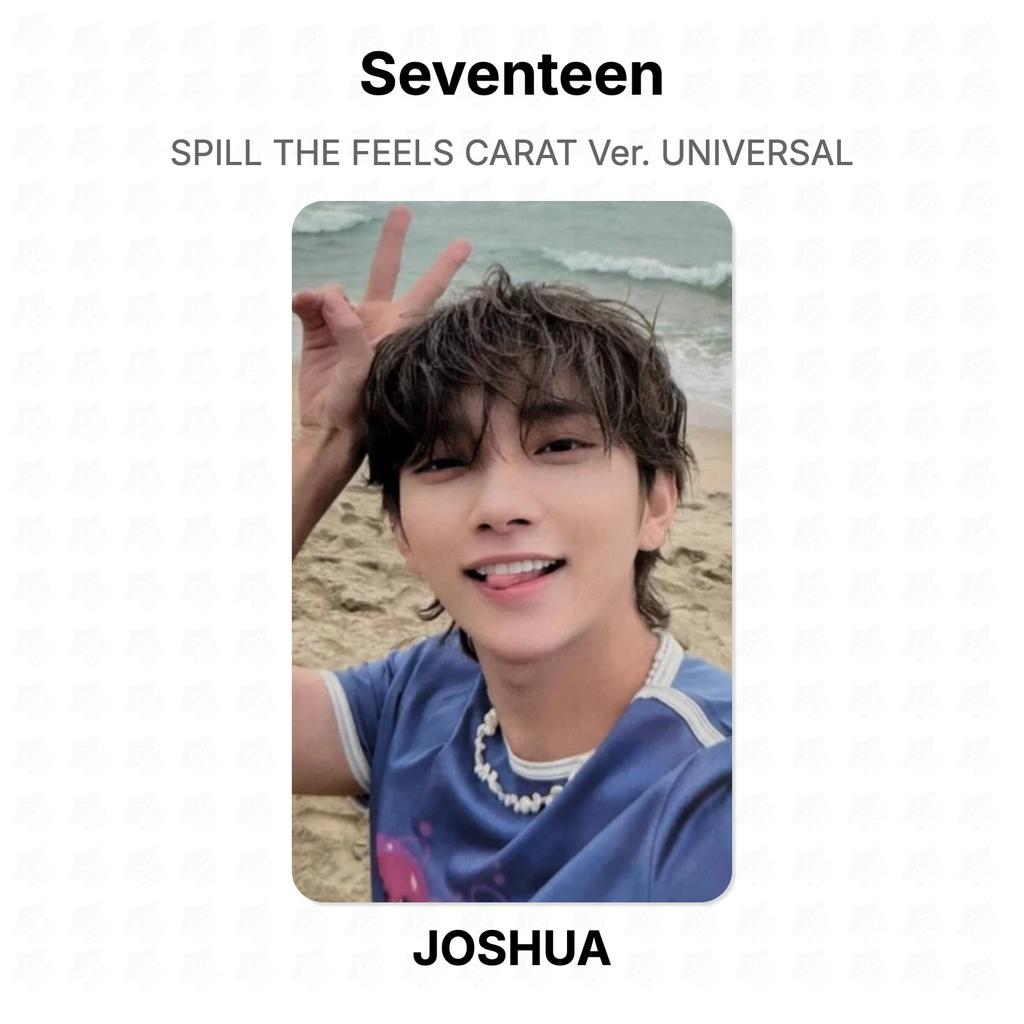 Seventeen ВЫЛИВАЙ ЧУВСТВА CARAT Версия. УНИВЕРСАЛЬНАЯ Официальная фотокарточка