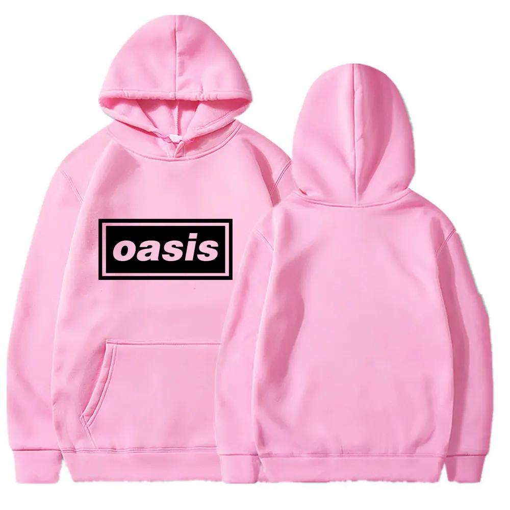 Oasis Men's Hooded Sweatshirt (Retro Style)