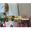 CGA580 to G5/8 cylinder adapter, external thread interface, helium regulator balloon accessories party supplies