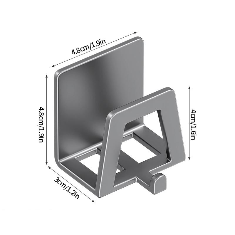 Подставка для разделочной доски без перфорации Многофункциональный держатель для крышки кастрюли Органайзер для готовки Кухонная полка для хранения принадлежностей Полка для сушки сливного отверстия