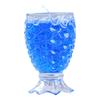 Creative Simple Color Crystal Candle Holder Ornaments DIY Glass Drinkware for Holiday Gifts