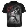 Men's Casual Skull 3D Printed T-shirt Summer Short Sleeve Punk Style Tops