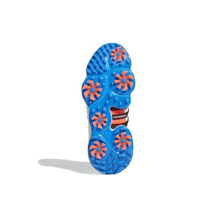 Adidas Tour 360 22 Golf White Blue Rush Мужские кроссовки Cloud-White Core-Black GV7244