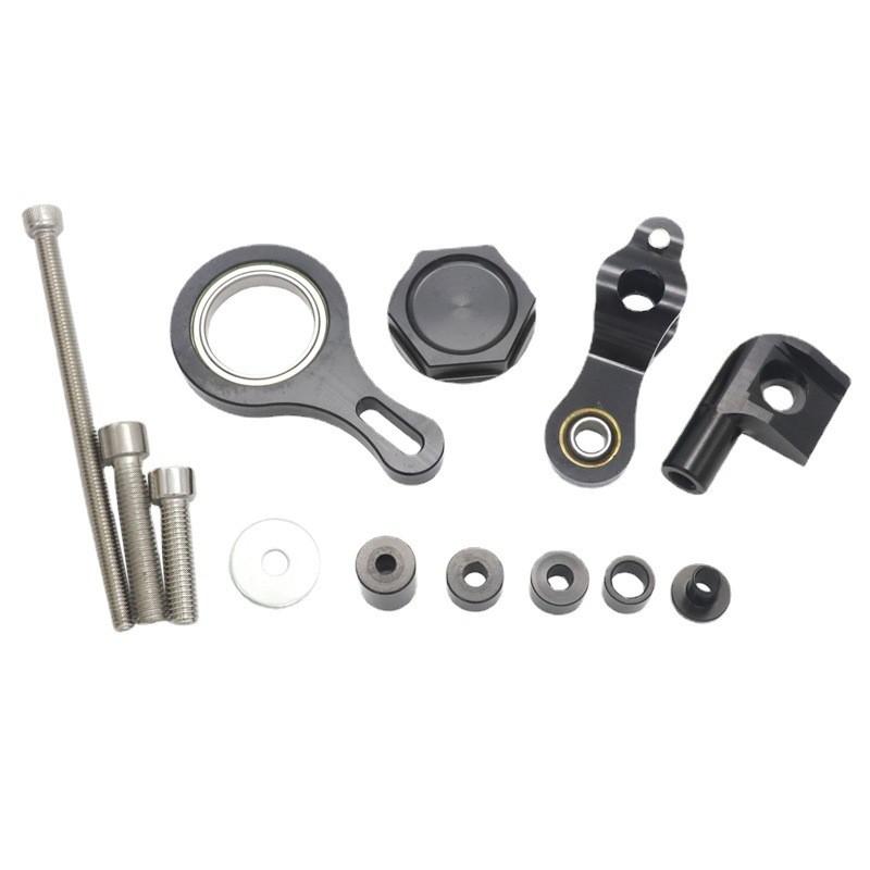 Adjustable Steering Damper Stabilizer Yamaha YZF R6 R7 R1 CNC Aluminum Titanium Fork Slider 2006-2020