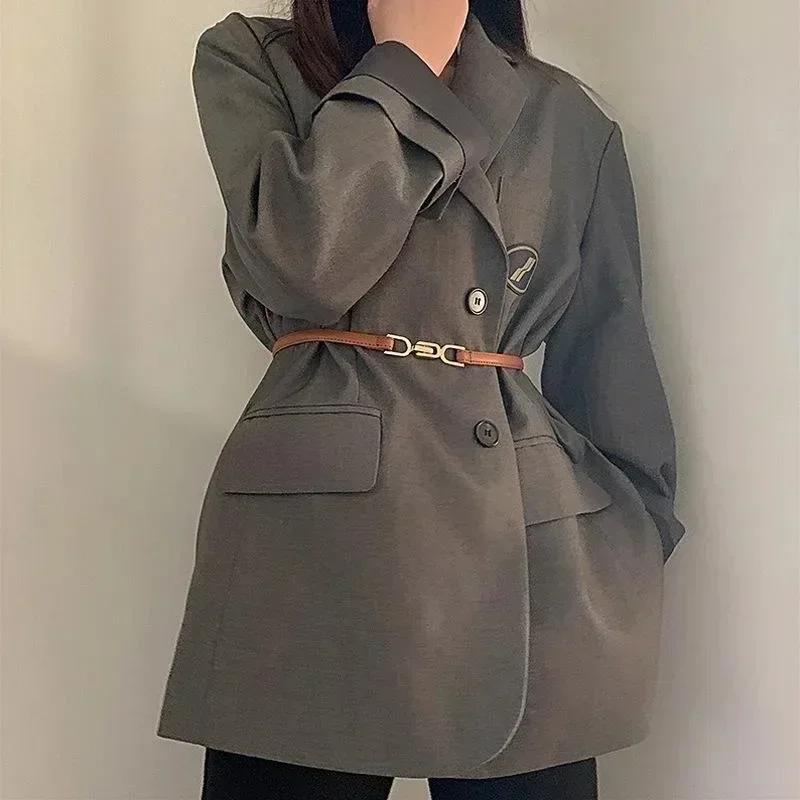 Осень-зима Женская мода золотая пряжка эластичный ремень тонкая металлическая пряжка ретро ремни джинсы платье пояс пояс подарки