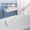Creative Trapezoidal Bathroom Sponge Brush with Long Handle for Cleaning Bathtubs, Walls, Tiles, Floors, and Glass Doors.