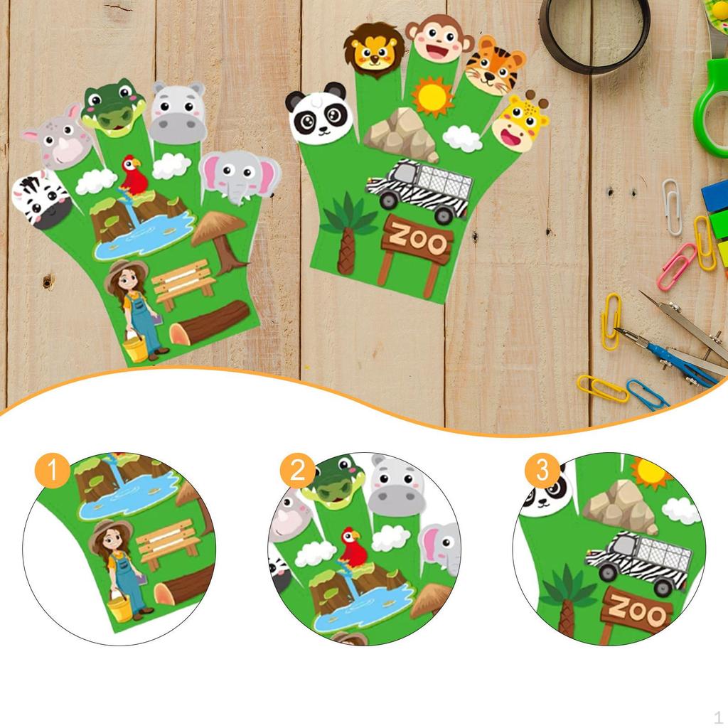 2 Animal Felt Puppets Designed for Classroom Engagement And Fun Learning