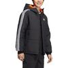 adidas Унисекс пуховики Neo Черный с капюшоном Средний Другое HN7200