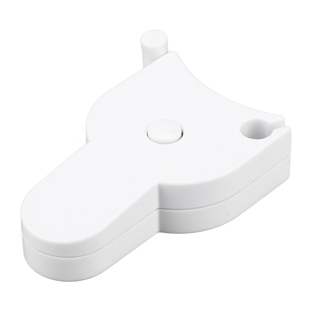 Мягкая рулетка с выдвижной двойной шкалой Гибкая линейка Инструмент для измерения окружности тела