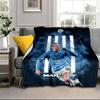 Haaland Portable Blanket/Soft Blanket Bedding Blanket Suitable for Travel Camping Living Rooms Offices Sofas Fan Gifts