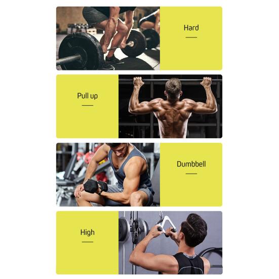 1 пара замшевых ремней из микрофибры для тяжелой атлетики. Регулируемые бинты для запястий. Подушка для запястья с 2 противоскользящими подушечками. Прочные подъемные перчатки.