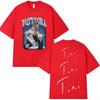 Hip Hop Pop Music Tops Singer Tini Stoessel Futtura Tour Album 2026 Tshirts Fashion Oversized Tshirt Print Cotton T Shirts