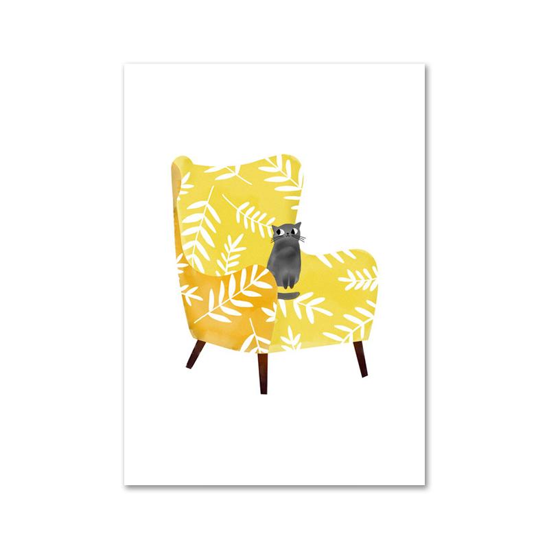 Lighthouse Cartoon Poster Print Sun Night Sky Stars Modular Canvas Painting Nordic Wall Art Pictures Artwork Home Bedroom Decor