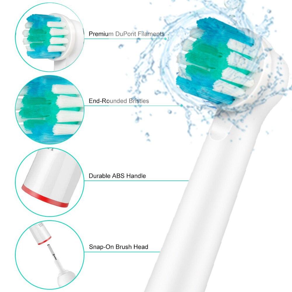 Насадки для электрических зубных щёток Oral B, 4 шт (Standard Clean)