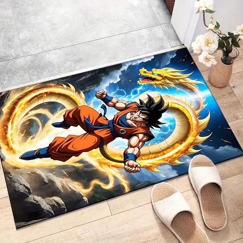 1pc Dragon Ball2 Design Printed Area Rug Carpet for Bedroom Living Room Home Decor Rugs Mat Non Slip Mat Rug for Bedside
