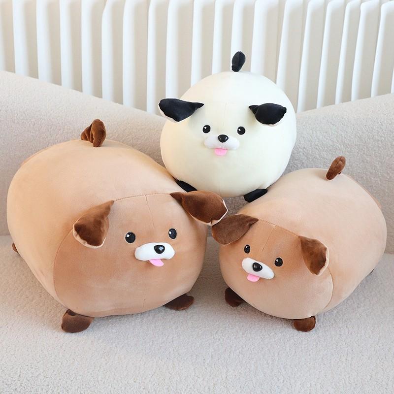1 шт., 28 см/35 см, кавайное аниме, имитация пухлой собаки, плюшевые игрушки, мягкие, реалистичные, супер мягкие куклы, хорошие подарки, украшение для дома, автомобиля