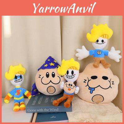 Брайсон и Хэм Плюшевая игрушка Супер Мальчик с желтыми волосами Настраиваемая игрушка из короткого плюша