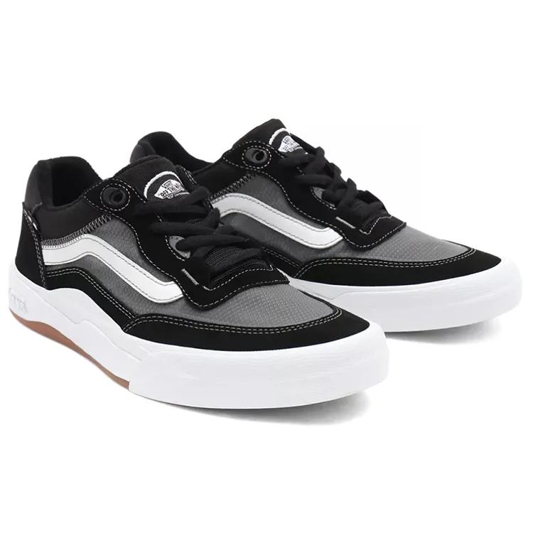 Vans Wayvee 'Черно-белый' (унисекс) Черно-белые кеды для скейтбординга VN0A5JIAY28