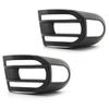 For Toyota FJ Cruiser 2007-2020 ABS Matte Black Rear Tail Light Cover Trim 2pcs